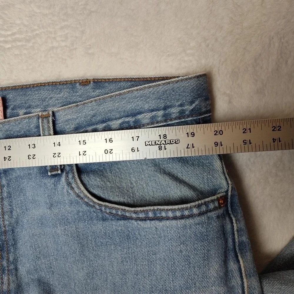 Vintage Levis 550 Jeans Mens 38x34 Blue Y2K Light Distressed‎ Straight Denim